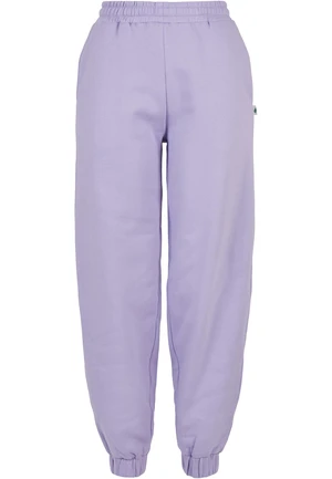 Women's Organic Balloon Sweatpants with High Waist Lavender