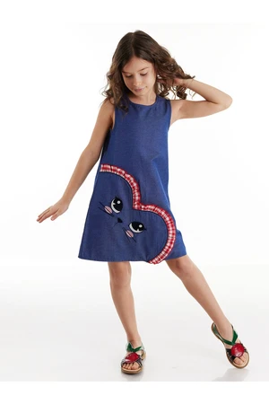 Denokids Cat Love Girl Dresses