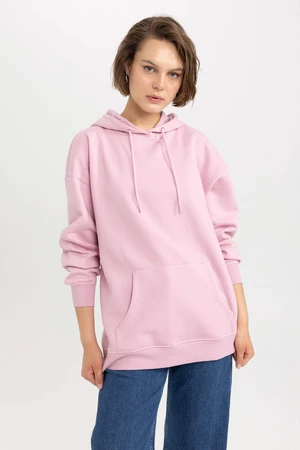 DEFACTO Oversize Fit Long Sleeve Sweatshirt