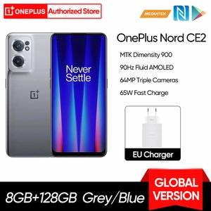 OnePlus Nord CE 2 CE2 5G Smartphone 8GB 128GB Mobile Phones 65W Fast Charge MTK Dimensity 900 Android 64MP OnePlus Nord CE2