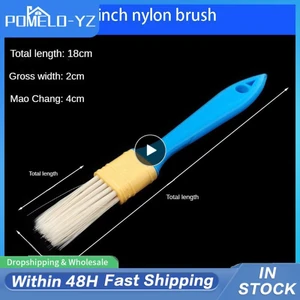 One Piece Paint Brush Soft Texture Planting Brush No Shedding Flocking Process Cleaning Brush Nylon Brush More Durable