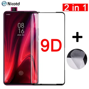 9D Tempered Glass for Xiaomi Mi 9T Pro Camera Lens Screen Protector For Xiaomi Redmi K20 Pro Back Film on