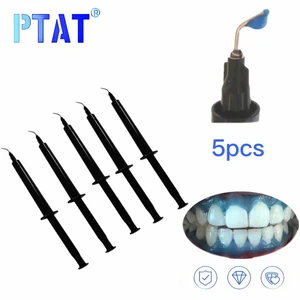 5pcs Professional Teeth Whitening Gingival Barrier /Dental Gum Dam Teeth Whitening Gum Protector Gel 3ml