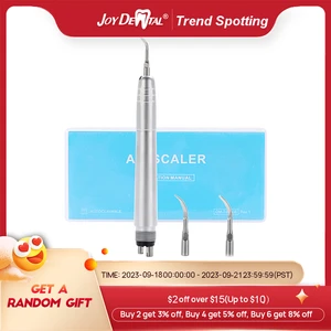 JOY DENTAL Air Scaler Handpiece Super Sonic Scaling Technology High Frequency Pneumatic Scaler 2/4 Hole Optional