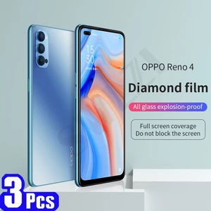 3/5Pcs phone screen protector for OPPO Reno Z 5 lite 4G 5K 5F 5Z 4 SE 4Z 5G 4F 3 pro plus 2 2Z 2F 10X ZOOM A Tempered Glass Film