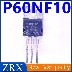 5Pcs/Lot New original STP60NF10 P60NF10 100V60A MOS field-effect transistor TO220