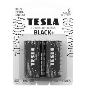 TESLA BLACK+ Alkalická baterie malé mono C 2ks
