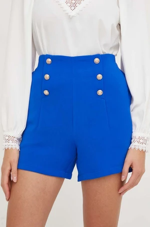 Kraťasy Answear Lab dámské, hladké, high waist