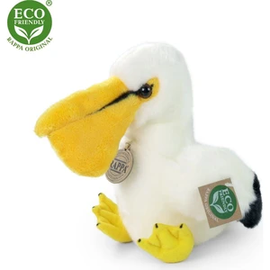 Rappa Plyšový pelikán sediaci 20 cm Eco Friendly