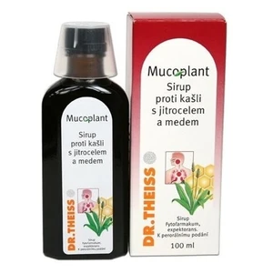 DR.THEISS Mucoplant sirup proti kašľu so skorocelom a medom 100 ml