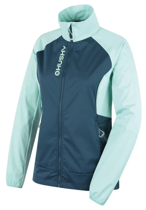 Husky Suli L XS, mint/turquoise Dámská softshell bunda