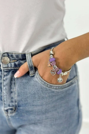 Bracelet purple