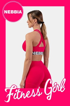 NEBBIA Sports bra with Cross Back cut