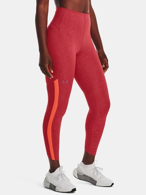 Under Armour Leggings UA Rush Legging Emboss Perf-RED - Women