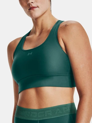 Under Armour Bra Crossback Longline-GRN - Women