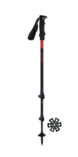 Trekking poles Hannah TREK FL anthracite/red