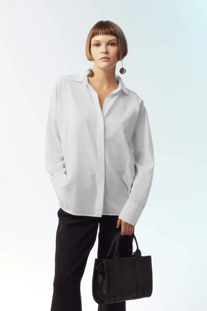 DEFACTO Oversize Fit Sensual Long Sleeve Shirt