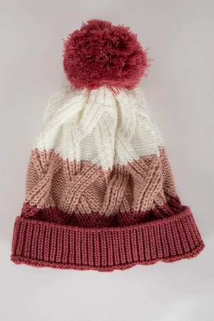 DEFACTO Baby Girl Knitwear Pompom Beret