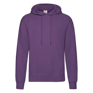 Fioletowa bluza męska Hooded Sweat Fruit of the Loom