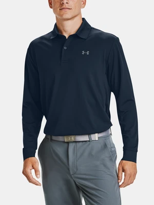 Under Armour T-Shirt UA Performance LS Polo-NVY - Men