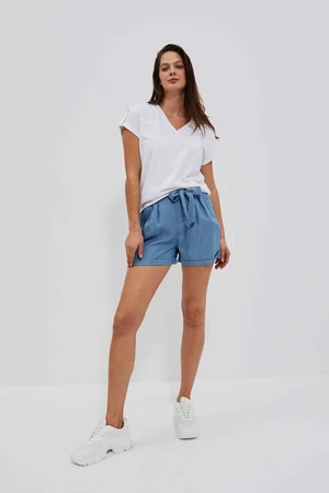 WOMAN SHORTS L-SH-4016 DBblue