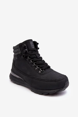 Trapper Lace-up Trekking Boots Black Big Star