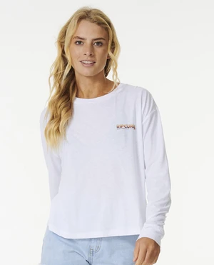 T-Shirt Rip Curl SUNRISE SESSION LONGSLEEVE White