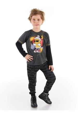 Mushi Spray Camouflage Boys Pants Set