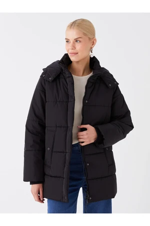 LC Waikiki Women's Hooded Straight Down Jacket