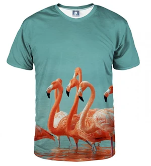 Aloha From Deer Unisex's Flamingos T-Shirt TSH AFD125