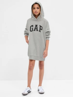 GAP Kids Sweatshirt Dress with Logo - Girls