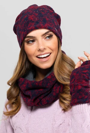 Kamea női snood K.19.867.12 Navy Blue