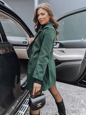 Women's Green Dstreet Coat