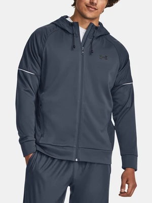 Under Armour Pulover UA AF Storm FZ Hoodie-GRY - Men