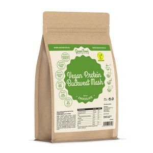 GreenFood Nutrition Vegan Proteinová pohanková kaše čokoláda 500 g