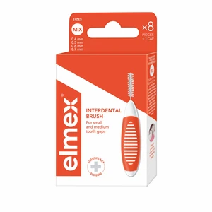 Elmex Mezizubní kartáčky mix 0.4 mm - 0.7 mm 8 ks