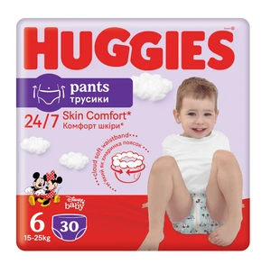 Huggies Pants Jumbo vel.6 15-25 kg plenkové kalhotky 30 ks