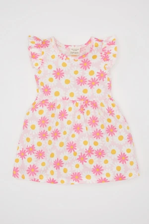 DEFACTO Baby Girl Patterned Sleeveless Dress