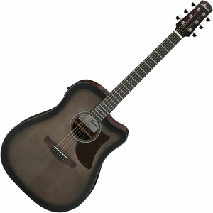 Ibanez AAD50CE-TCB Transparent Charcoal Burst Chitarra Semiacustica Dreadnought