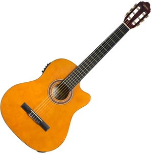 Valencia VC104CE 4/4 Natural Guitares classique avec préampli