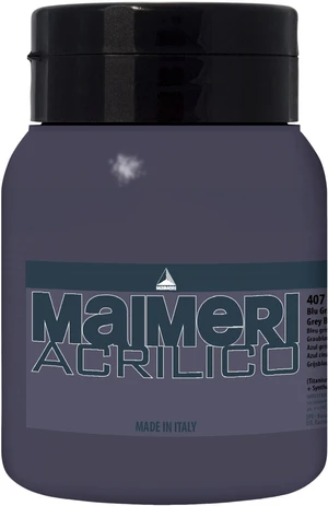 Maimeri Acrilico Akrylová barva Grey Blue 407 500 ml 1 ks