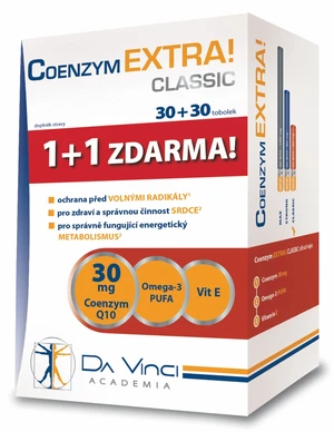 COENZYM CLASSIC 30 mg - DA VINCI, 60 kapsúl