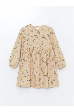 LC Waikiki Lw - Crew Neck Floral Girl's Dress