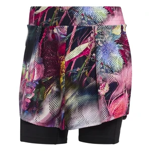 Women's adidas Melbourne Tennis Skirt Multicolor/Black M