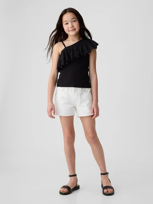 GAP Kids' denim stride shorts - Girls