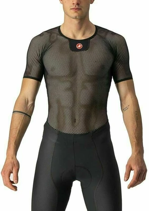 Castelli Core Mesh 3 SS Baselayer Funkcionális fehérnemű Black 2XL