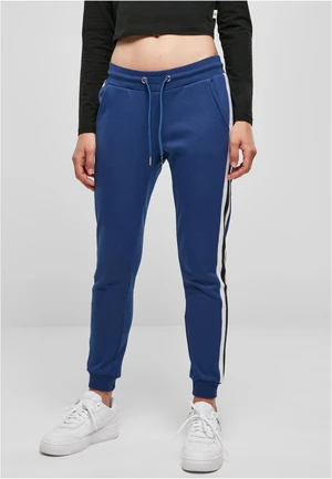 Women's College Contrast Sweatpants Spaceblue/White/Black