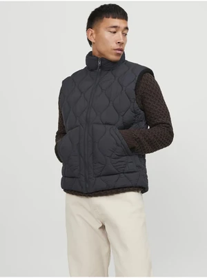 Men's Black Reversible Vest Jack & Jones Side - Men