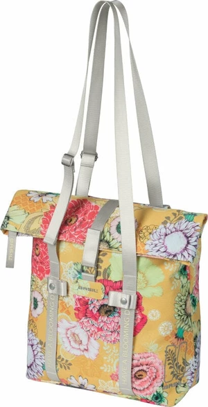 Basil Bloom Field Bicycle Shopper Torba na ramę Honey Yellow 15 - 20 L