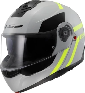 LS2 FF908 Strobe II Autox Grey/Hi-Vis Yellow S Casque